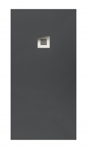 Sommer Essenza Shower Tray 1200 x 1000mm Graphite Slate [ES1012GS]