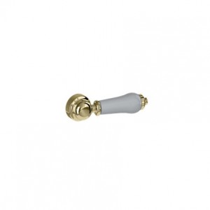 Burlington SP390GOLDGREY Bespoke Cistern Lever Moon Grey & Gold