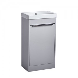 Tavistock SQ450FG Sequence Cloakroom Vanity Unit - Light Grey