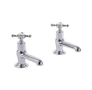 Tavistock TAM70 Ashmore Basin Pillar Taps - Chrome 