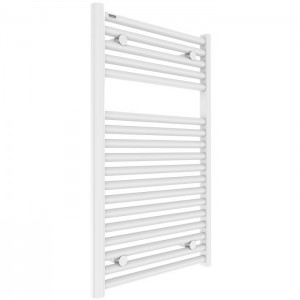 Tissino Hugo2 Towel Radiator (for Central Heating) 812 x 500mm Mont Blanc [THU-102-MB]
