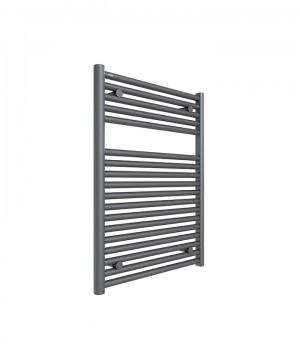Tissino Hugo2 Towel Radiator (for Central Heating) 812 x 600mm Anthracite [THU-103-AN]