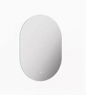 Tissino Cedro Backlit Capsule Mirror with De-mister 850 x 600mm [TCE-360]