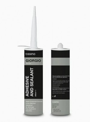 Tissino Giorgio Adhesive & Sealant 290ml Black [TRG-902-MN]