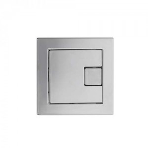 Tavistock TR9003 Square Dual Flush Button - Chrome 