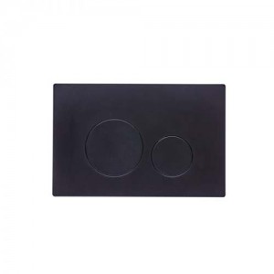 Tavistock TR9021 Round Flush Plate - Matt Black