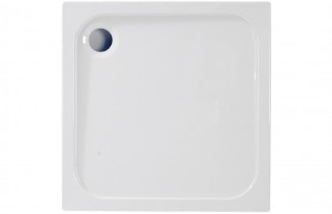45mm Deluxe 760x760mm Square Tray & Waste [PLUM104317]