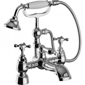 Heritage Trinity Bath Shower Mixer Chrome [TTRCC02]