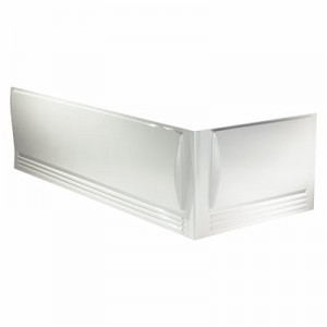 Twyford BJPP2171WH Omnifit Front Bath Panel 1700mm White