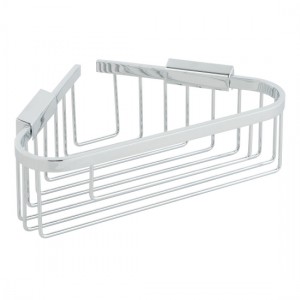 Vado Triangular Corner Basket 220 x 147 x 65mm (Medium) Chrome [BAS-2015L-C/P]