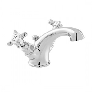 Booth & Co by Vado BC-AXB-100-CP Basin Mixer with Pop-Up Waste Chrome