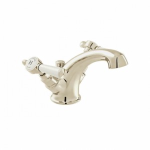 Booth & Co by Vado BC-AXB-200-BN Basin Mixer with Pop-Up Waste Nickel