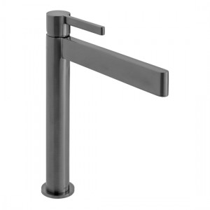 Individual by Vado Edit Tall Mono Basin Mixer Tap (Single Taphole) Brushed Black [IND-EDI100E/SB-BLK]