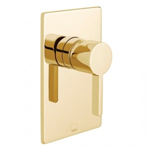 Individual by Vado Edit Manual Concealed Shower Valve 1 Outlet Bright Gold [IND-EDI145A-BG]