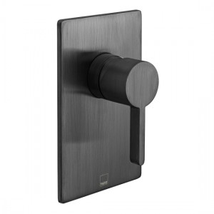 Individual by Vado Edit Manual Concealed Shower Valve 1 Outlet Brushed Black [IND-EDI145A-BLK]