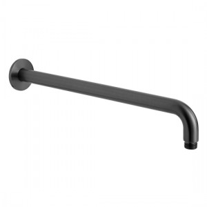 Individual by Vado Easy Fit Shower Arm Round Brushed Black [IND-EFSA/RO-BLK]