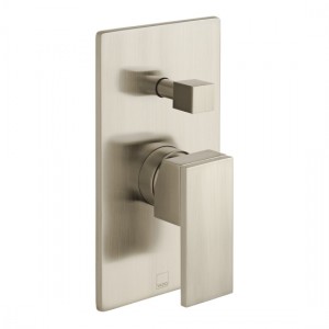 Individual by Vado Notion Manual Shower Valve with Diverter 2 Outlets Brushed Nickel [IND-NOT147A-BRN]