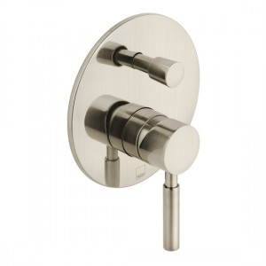 Individual by Vado Origins Manual Shower Valve with Diverter 2 Outlets Brushed Nickel [IND-ORI147A-BRN]