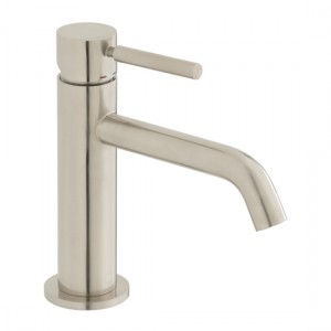 Individual by Vado Origins Slimline Mono Basin Mixer Tap (Single Taphole) Brushed Nickel [IND-ORI200/SB-BRN]