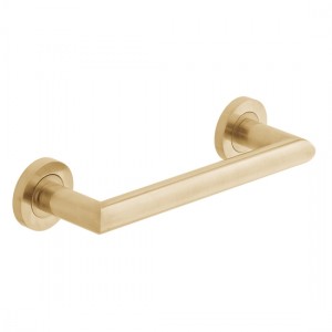 Individual by Vado Spa Towel Rail or Grab Bar 300mm (12 inch) Brushed Gold [IND-SPA1801-30-BRG]