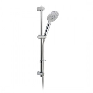 Vado Nebula Shower Handset Kit with Slide Rail & Smooth Hose (Round - 3 Function) Chrome [NEB-MFSRK/RO/B-DB-CP]