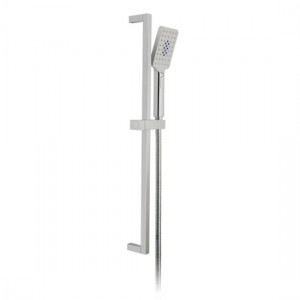 Vado Nebula Shower Handset Kit with Slide Rail (Square - 3 Function) Chrome [NEB-MFSRK/SQ-DB-C/P]