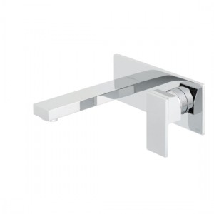 Vado Notion Wall Mounted Basin Mixer Tap with 200mm Spout Chrome [NOT-109FS/A-C/P]