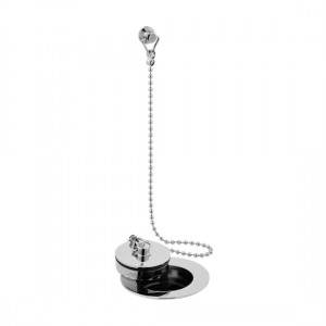 Vado Basin Waste with Metal Plug & Chain Chrome [PEX-KITA-C/P]