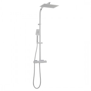 Vado Phase Thermo Shower Column (Square - 3 Function) Chrome [PHA-149RRK-CP]