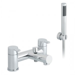 Vado SEN-130+K-C/P Sense Bath Shower Mixer Tap with Shower Kit 