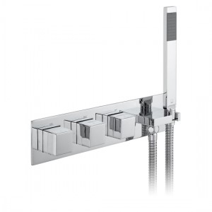 Vado Notion Horizontal Trim Kit 370 x 80mm (Valve NOT Included) Chrome [TAB-128/3WO-NOT-T-CP]
