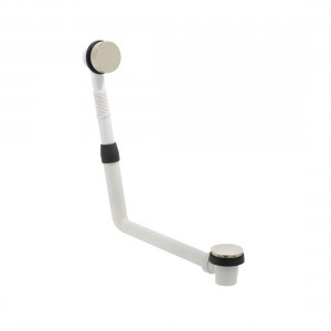 Individual by Vado Clic-Clac Round Bath Waste & Overflow Brushed Nickel [IND-71389/RO-BRN]