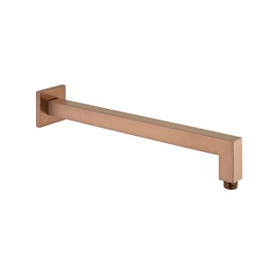 Individual by Vado Easy Fit Shower Arm Square Brushed Bronze [IND-EFSA/SQ-BRZ]