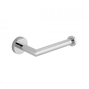 Vado Spa Open Toilet Roll Holder with Knurled Accents Chrome [SPA-180-CPK]