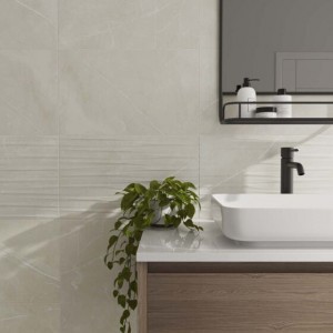 Verona Elbert Ceramic Wall Tile 550 x 333mm Marfil Decor [P12815]