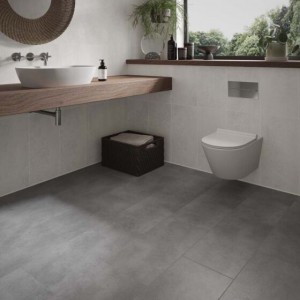 Verona Pinnacle ClickLux Laminate Flooring 610 x 305mm (10 Pack) Concrete Grey [L10014]