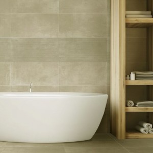 Verona Loft Porcelain Floor & Wall Tile 600 x 600mm Cream [P11679]