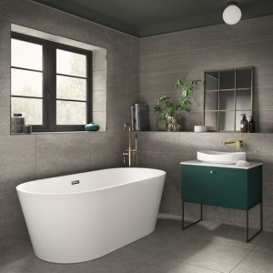 Verona Kalksten Porcelain Floor & Wall Tile 600 x 600mm Light Grey [P12134]