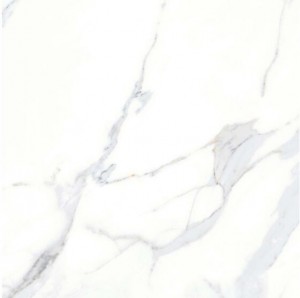 Verona Hannah Porcelain Floor & Wall Tile 600 x 600mm Polished White [P12616]