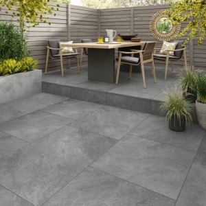 Verona Rainton Porcelain Floor Tile 900 x 600mm Light Grey [P12817]