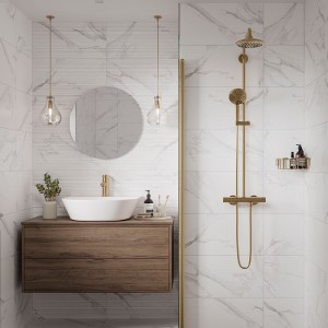 Verona Vernazza Ceramic Wall Tile 600 x 300mm Bianco Matt [P12844]