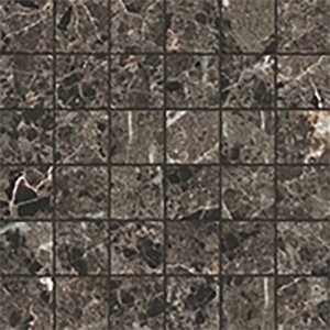 Verona Caprice Mosaic Floor & Wall Tile 300 x 300mm Black [P12989]