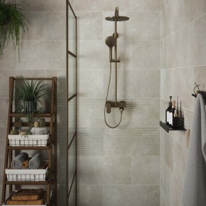 Verona Bloomberg Ceramic Wall Tile 600 x 300mm Decor Matt [P12997]