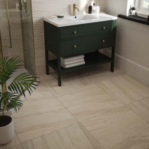 Verona Laurent Porcelain Floor & Wall Tile 600 x 600mm Beige [P13515]