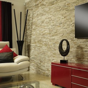 Verona Slate Wall Cladding 360 x 100mm Oyster Sparkle [S20036]