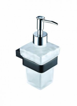 The White Space Legend Liquid Soap Dispenser - Matt Black [LEG9B]