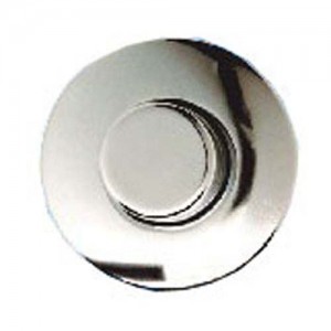 Geberit Single Flush Pneumatic Palm Push Button (Short Wall) - Gloss Chrome [115949211]