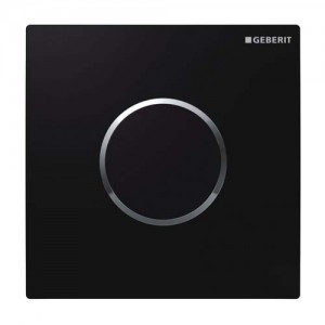 Geberit Touchless Urinal Control - Sigma10 - Matt Black / Gloss Chrome / Matt Black [116025KM1]