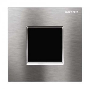 Geberit Touchless Urinal Control - Sigma30 - Chrome Brushed / Gloss Chrome / Chrome Brushed - Battery Operated [116037KX1]