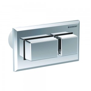 Geberit remote flush control Protruding design - gloss chrome plated [116052211]